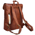 Leder Rucksack für Frauen braun