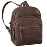 "Alba" Small Leather Backpack Women Daypack