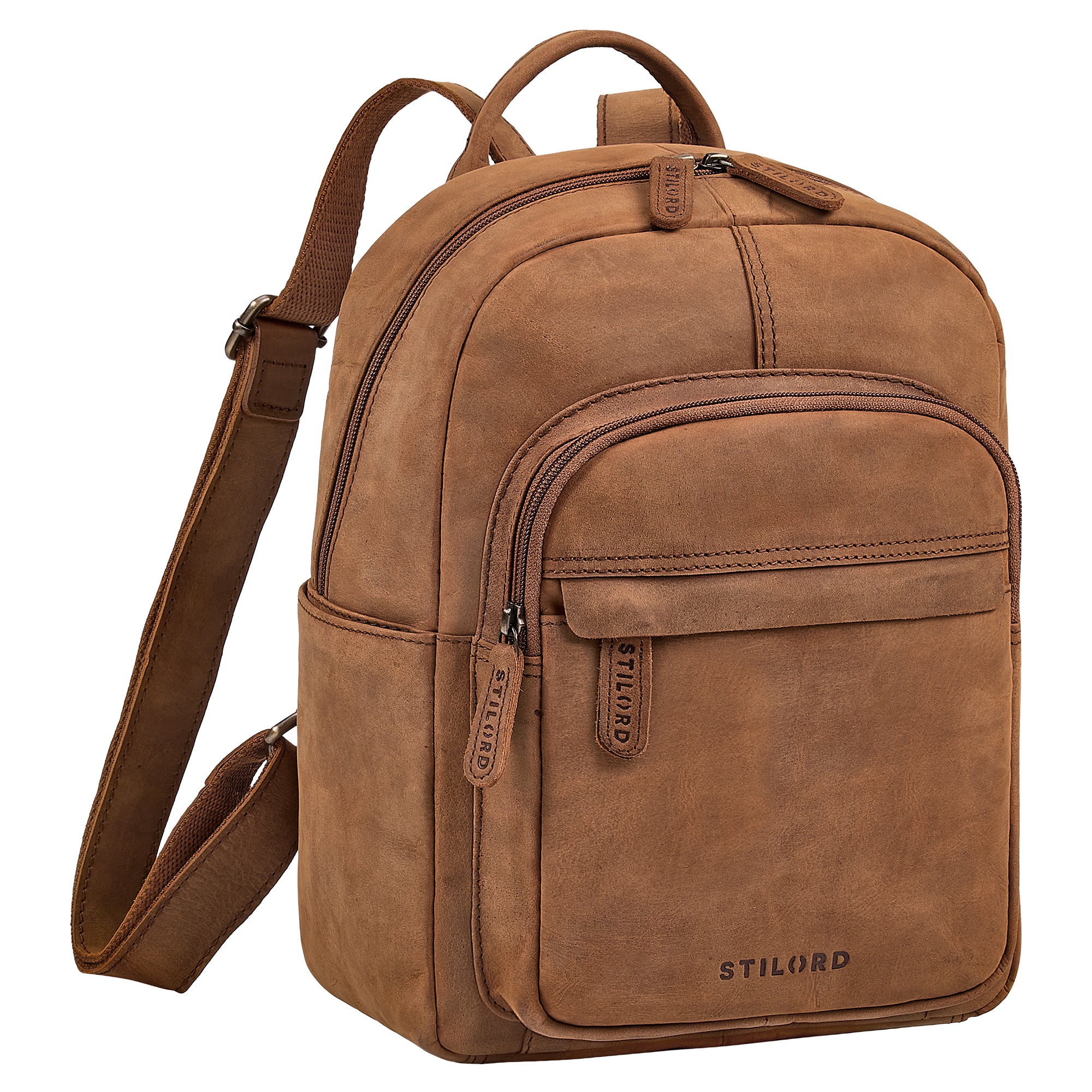 13 zoll Lederrucksack Damen Echtleder