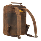 Lederrucksack Frau Vintage braun