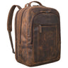 "Erikson" XL Backpack Leather Leather Backpack – Laptop Backpack 17 Inch