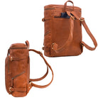 Laptoprucksack Lederrucksack Herren