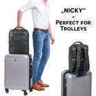 Rucksack Reisen Trolleyhalter