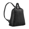 Rucksack Vintage leder schwarz