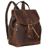 "Allison" Ladies Leather Backpack Handbag