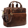 Leder Aktentasche Herren Vintage braun