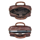 Klassische Bürotasche braun