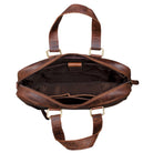 Vintage Bürotasche Leder Männer braun