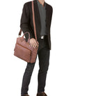 Leder Bürotasche XL