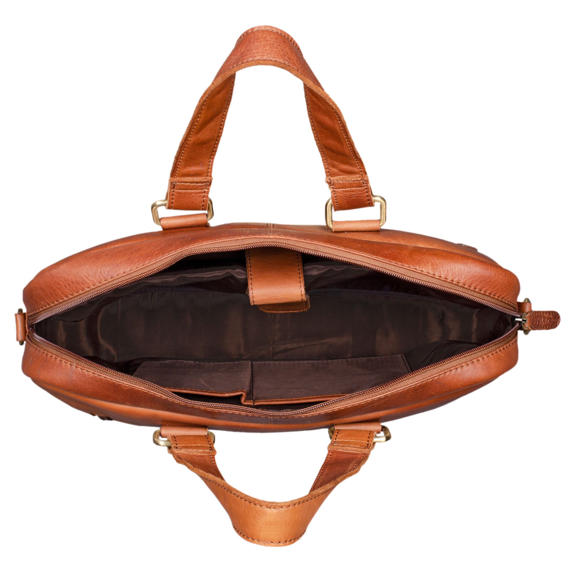 Herrentasche Businesstasche Leder braun