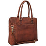"Latoya" Ladies Briefcase Handbag Leather