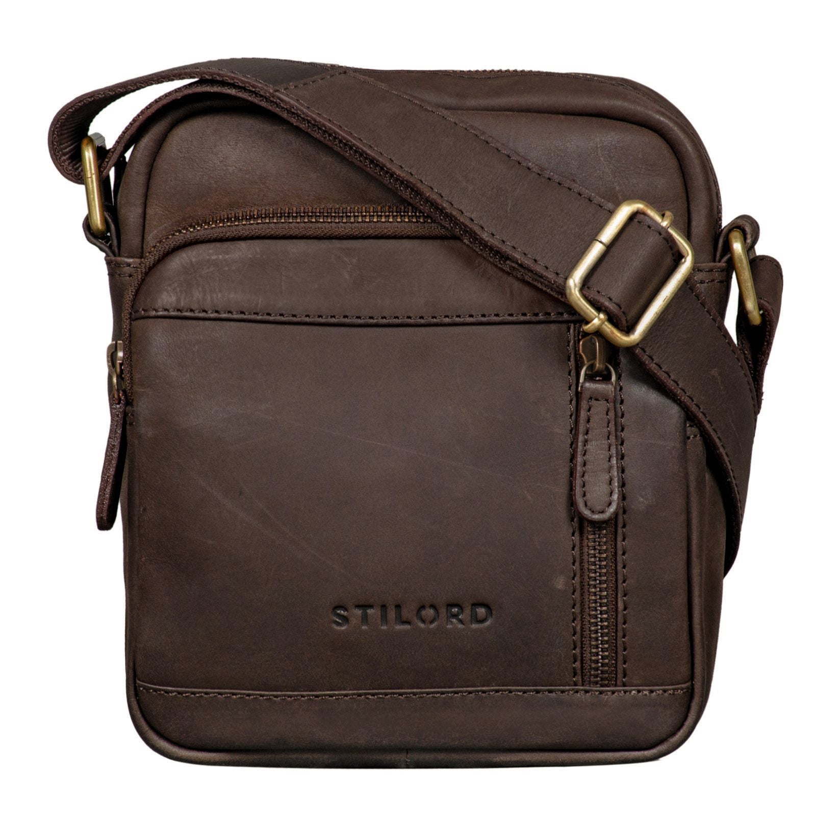 Vintage Cross Body Bag Leder