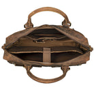 Arbeitstasche Leder braun