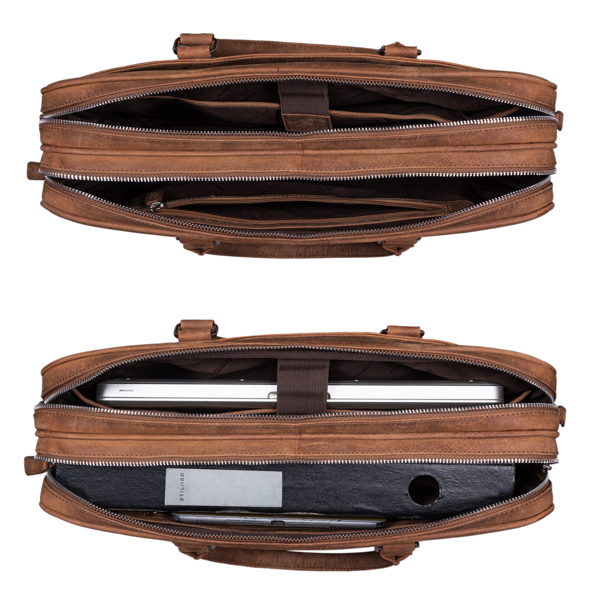 Business Ledertasche Schultertasche