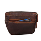Unisex Ledertasche Umhängen klein