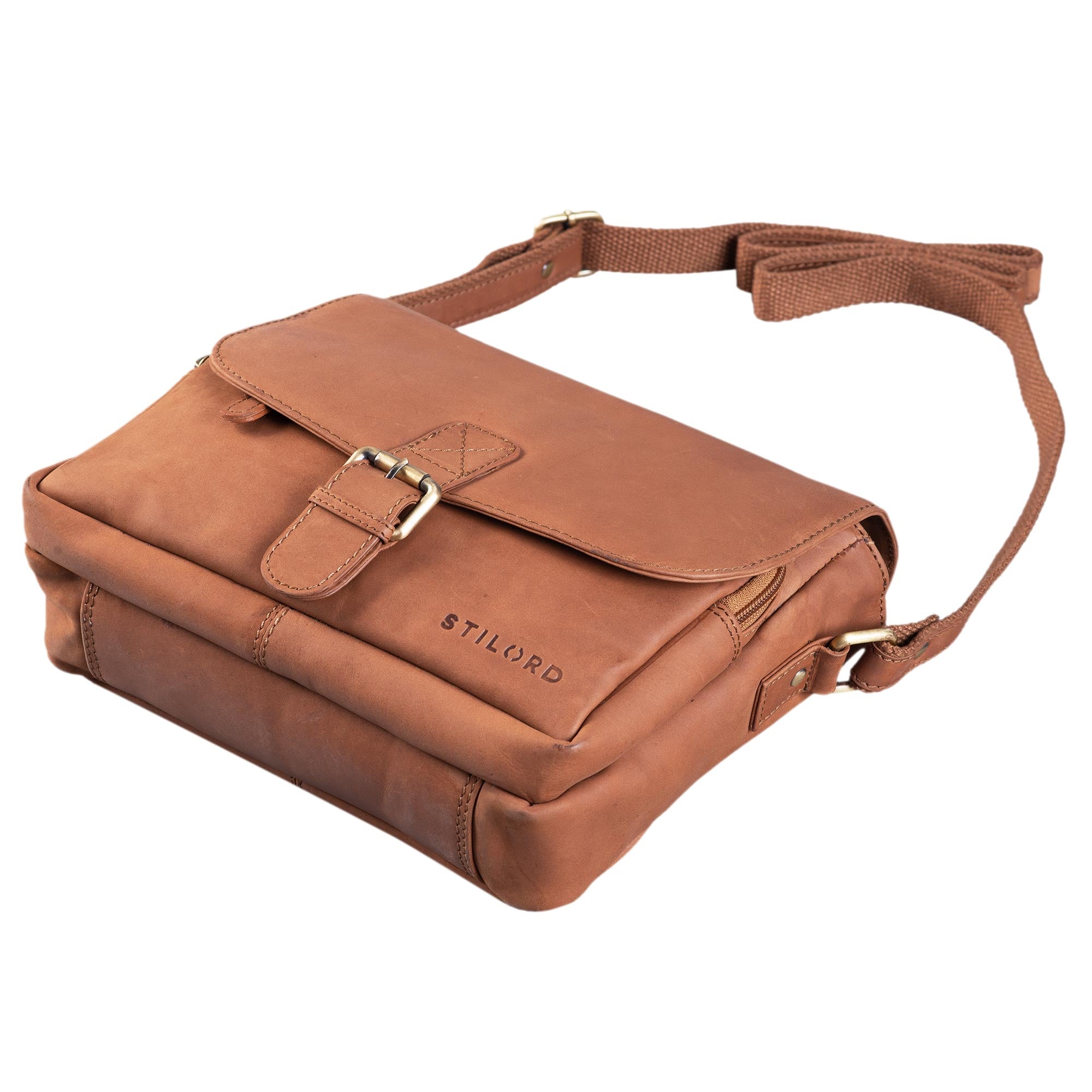 Echtledertasche für iPad 9.7 Zoll braun