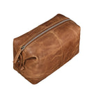 Kosmetiktasche Leder groß