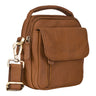 "Keith" Small Leather Man Bag