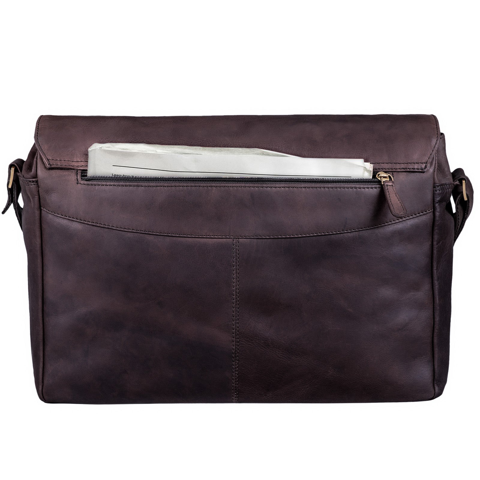 Ledertasche für Macbook Notebook Laptop Leder braun