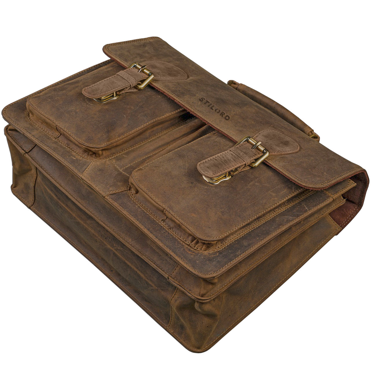 Businesstasche Leder braun