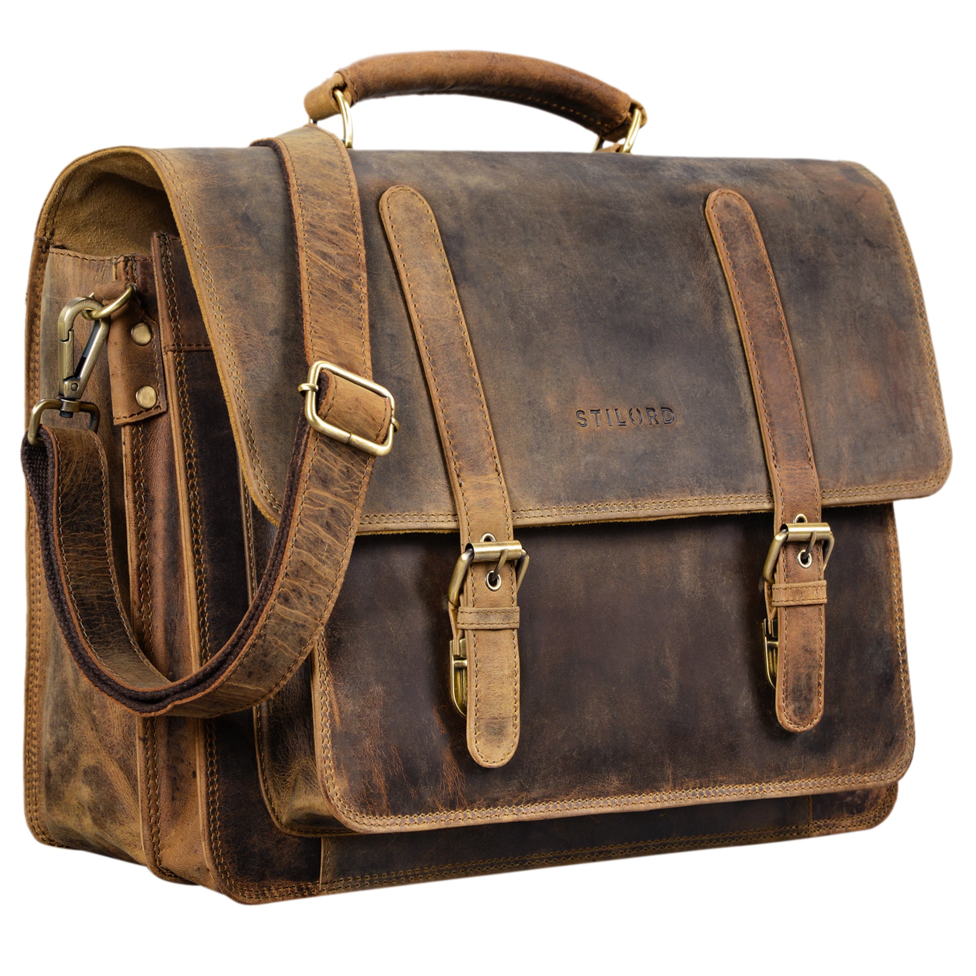 Lehrertasche Aktentasche Herren Leder