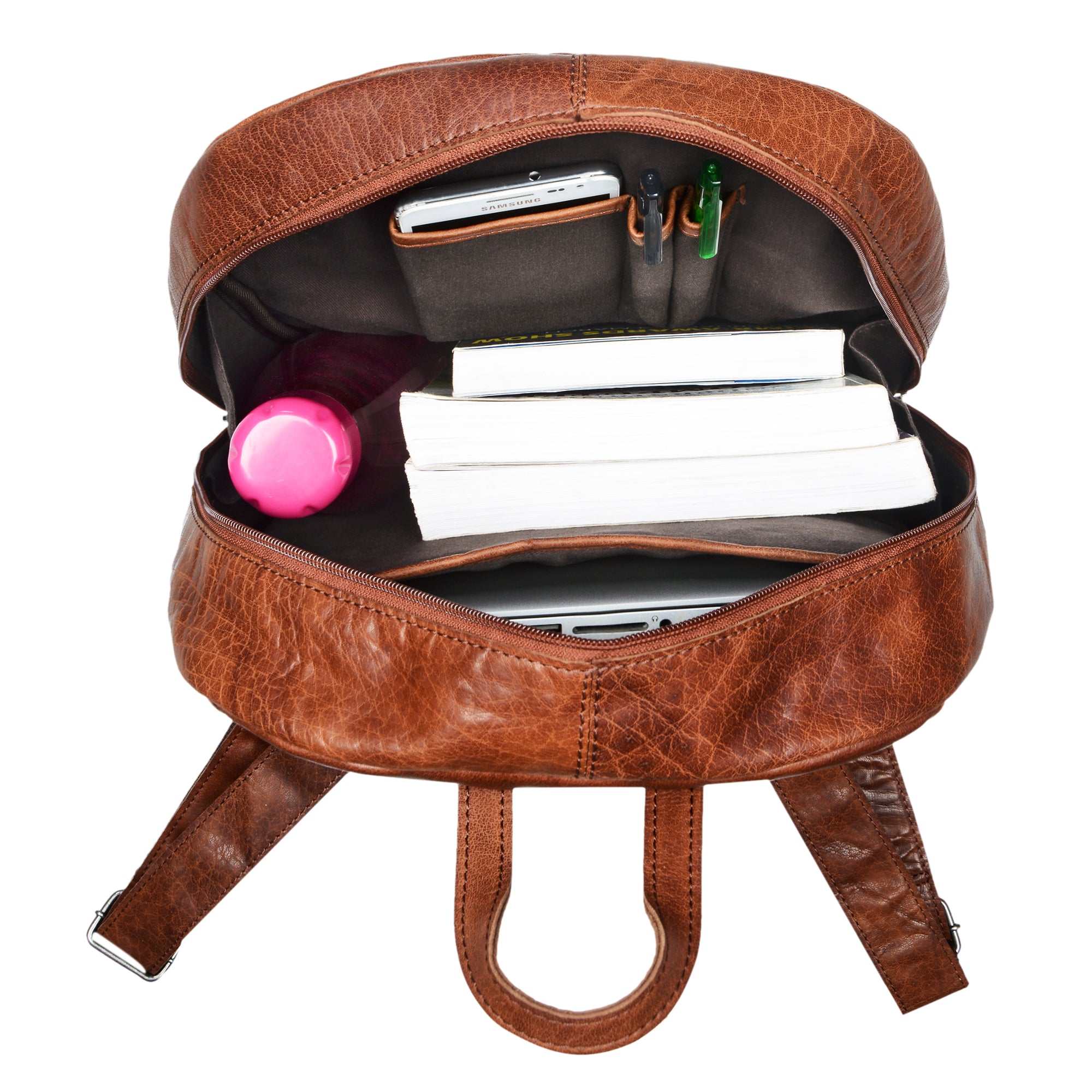 Lehrerruckasck Leder braun