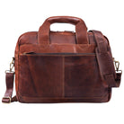 Vintage Umhängetasche Leder braun