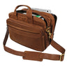 Umhängetasche Herren Ledertasche braun
