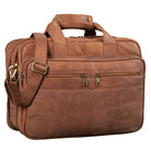 Lehrertasche Frauen Leder Vintage braun