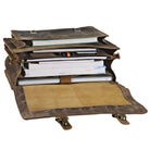 Braune Lehrertasche Herren Vintage groß