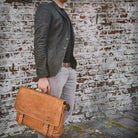 Vintage Lehrertasche braun