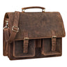 "Anton" Briefcase Bag Leather Vintage