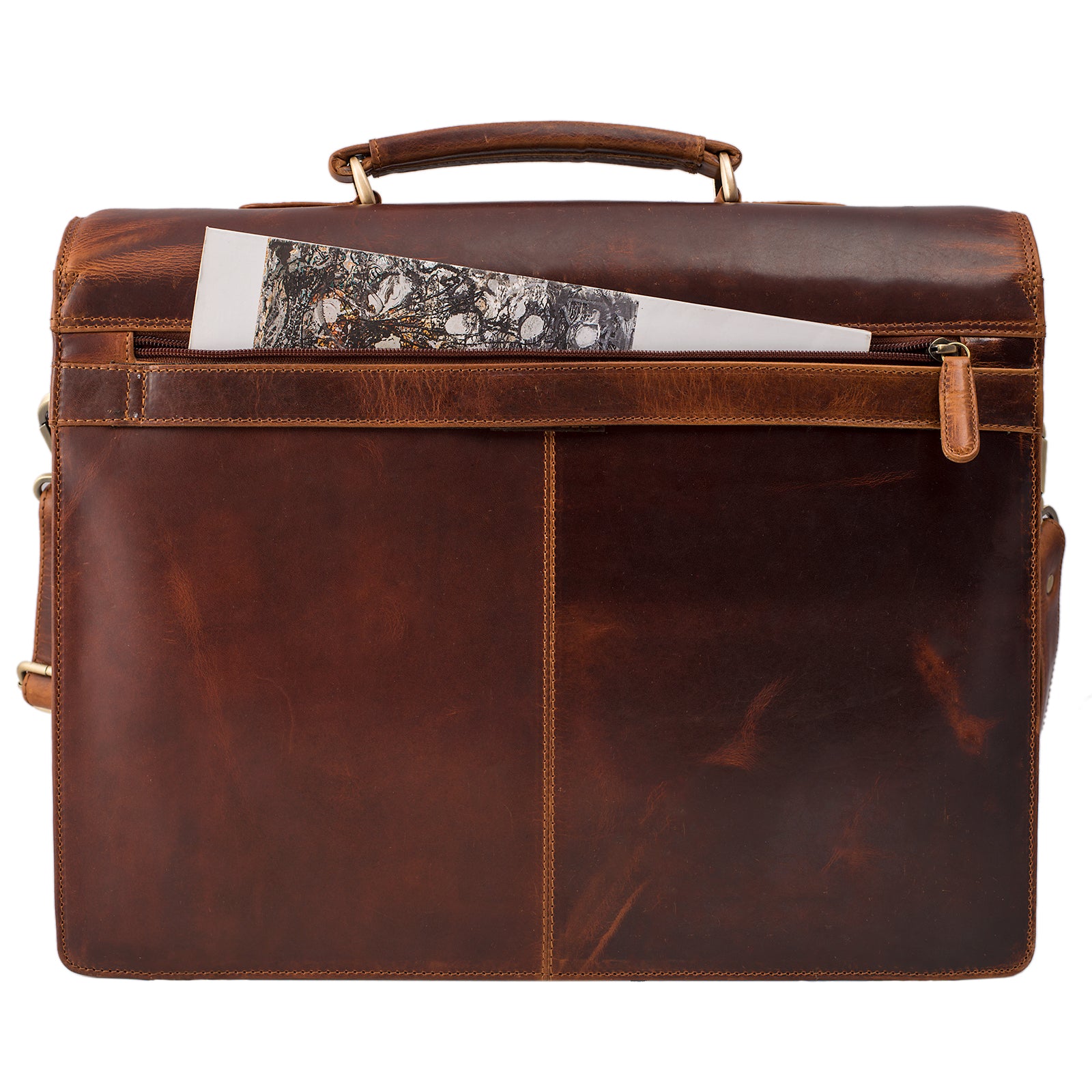 Henkeltasche Leder Herren Damen