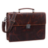 B-Stock "STILORD "Robert" Leather Briefcase