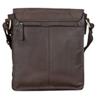 Echtleder Messenger Bag dunkelbraun