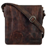 "Gerry" Messenger Crossbody Bag Leather