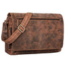 "Jan" Vintage Messenger Bag