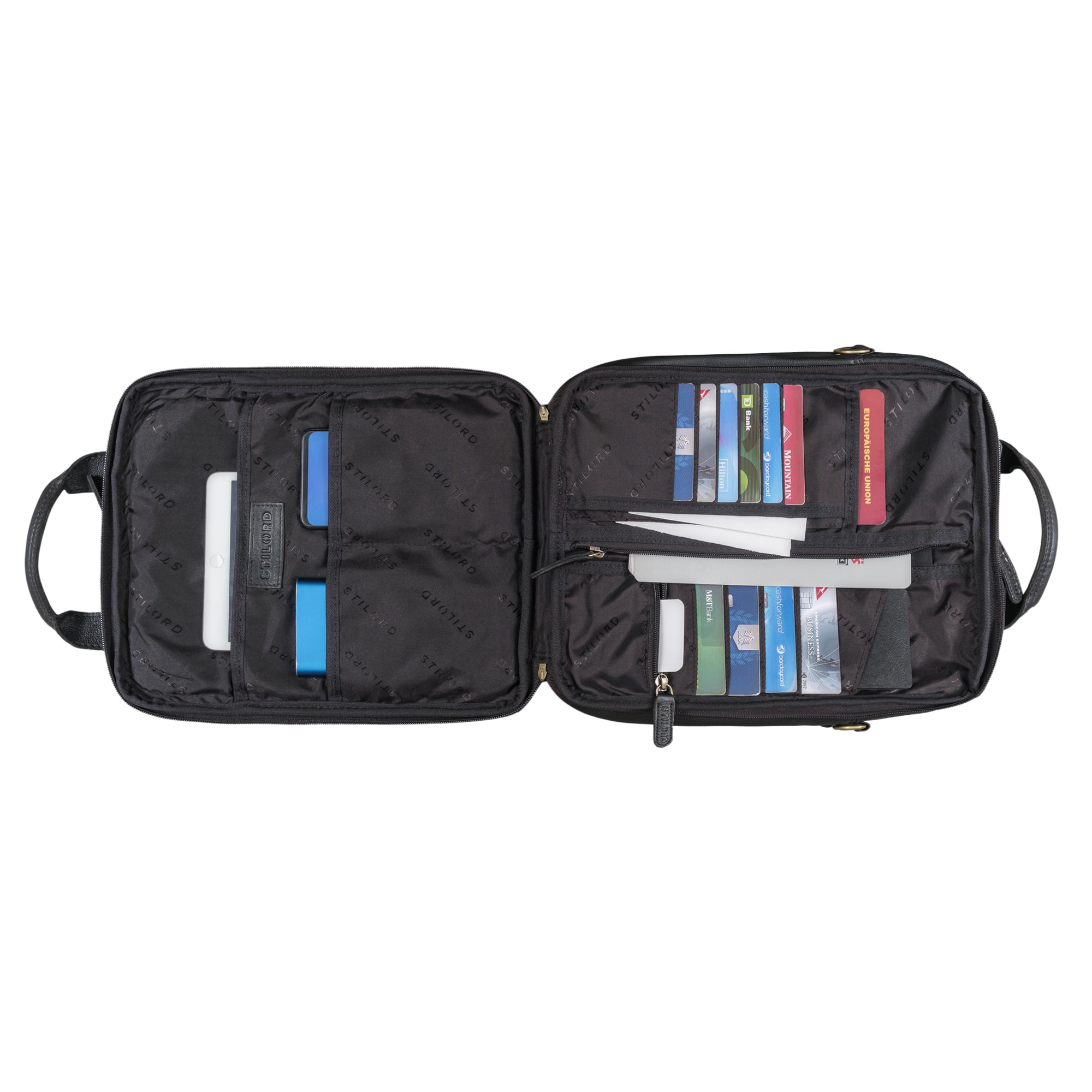 große Messenger Bag aus Echtleder