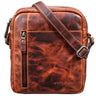 "Quentin" Small leather bag men