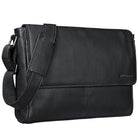 Schwarze Ledertasche Vintage