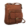 Kuriertasche Leder klein braun