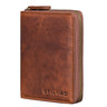 "Giannis" Small Leather Wallet Men RFID