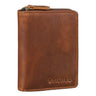 "Giannis" Small Leather Wallet Men RFID