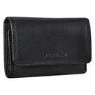 Mini Geldbörse Herren RFID Leder schwarz