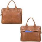 Praktische Leder-Tasche für unterwegs