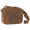 "Tamika" Leather Crossbody Bag for Women Wide Strap