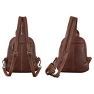City Backpack modern Leder