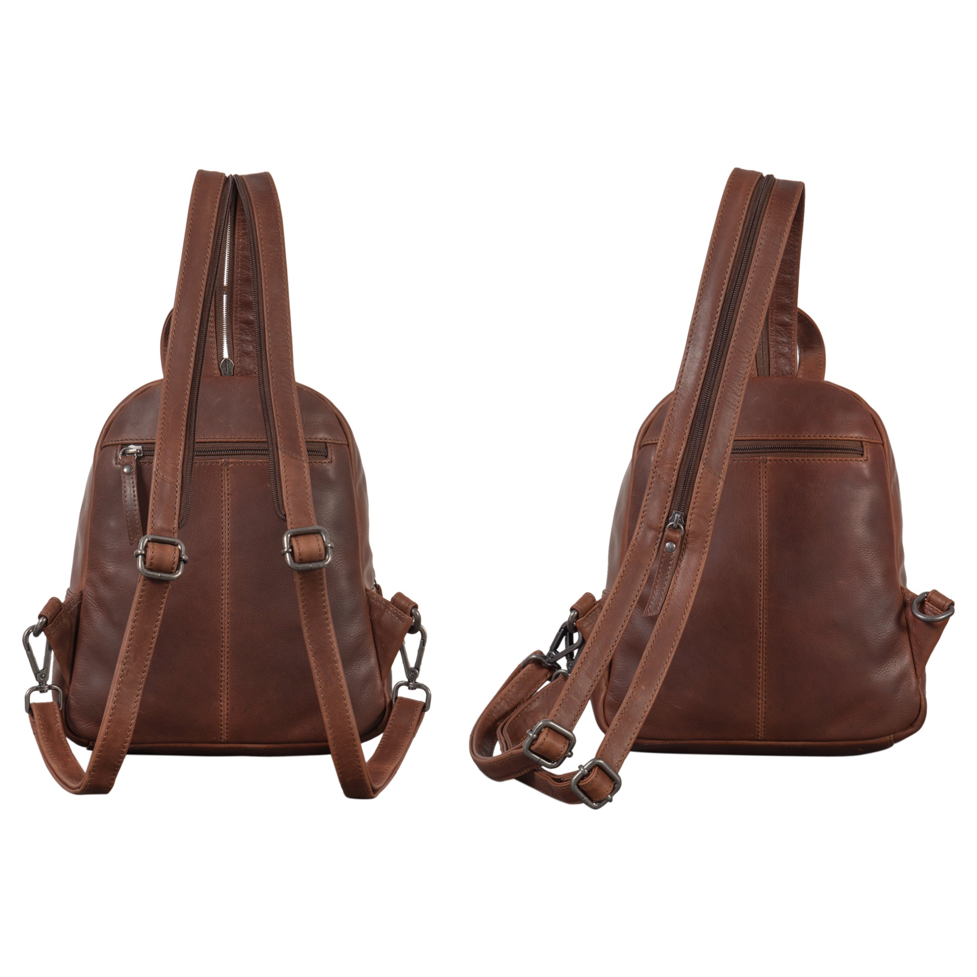 City Backpack modern Leder