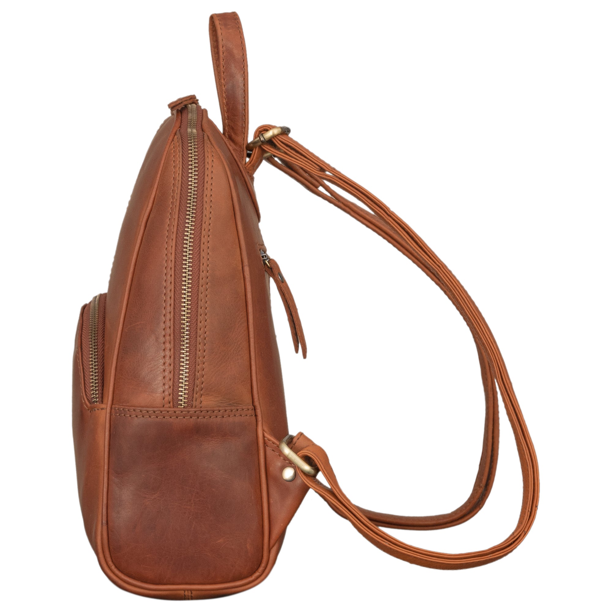 Moderner Damenrucksack Leder