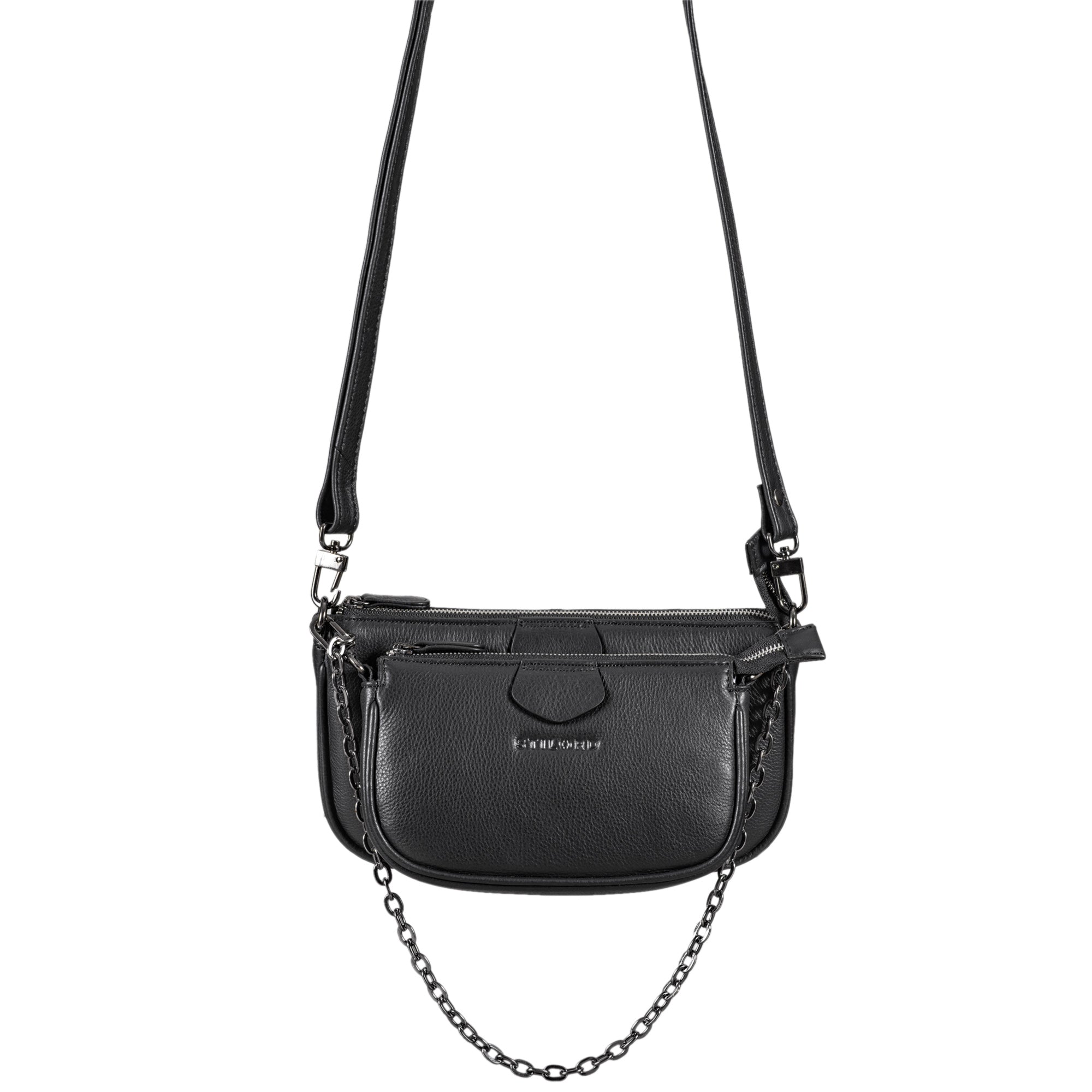 Braune Ledertasche Damen zum Umhängen